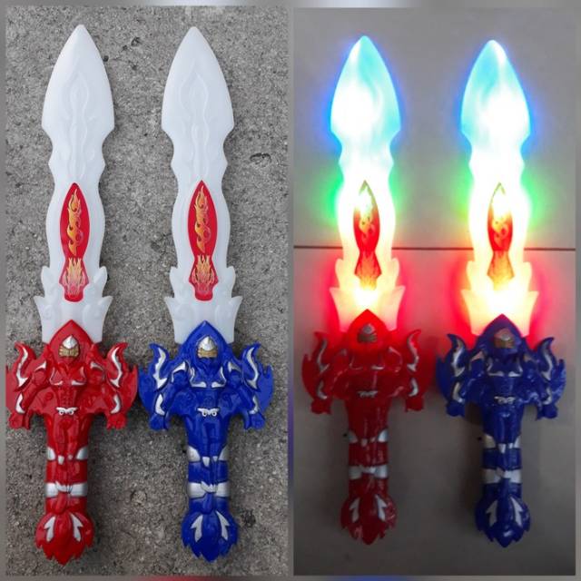 Mainan Pedang Lampu LED - Mainan Anak Pedang Plastik