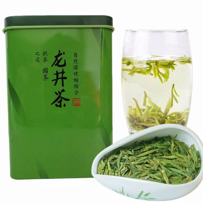 

✨BISA COD✨ Green Tea Teh Hijau Grade 5A+ Best 龙井茶 Chinese Tea