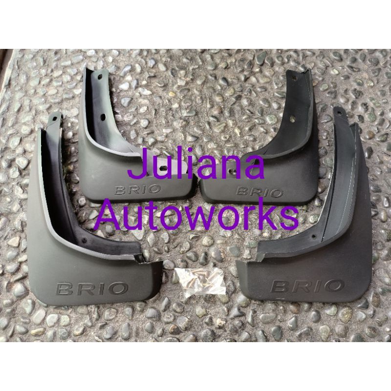 Mud Guard All New Brio Satya 2018 2019 2020 Mudguard Karpet Lumpur Brio