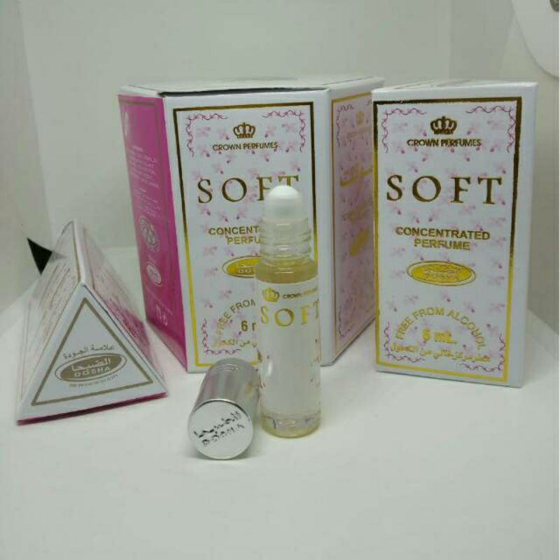 parfum dobha soft 6ml / parfum dobha roll on / parfum non alkohol
