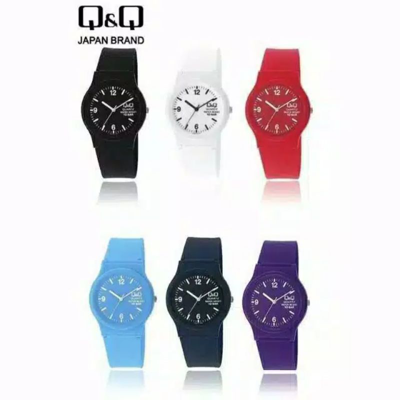 JAM TANGAN WANITA Q&amp;Q STRAP Rubber JELLY TOP 1