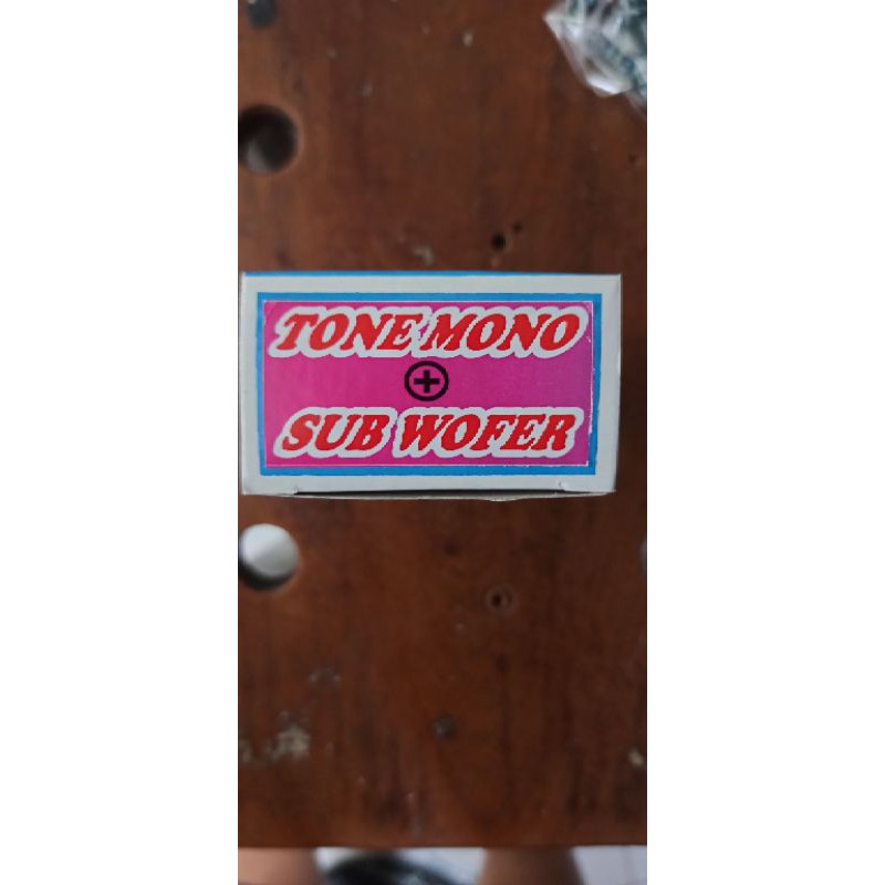 tone control mono plus subwoofer