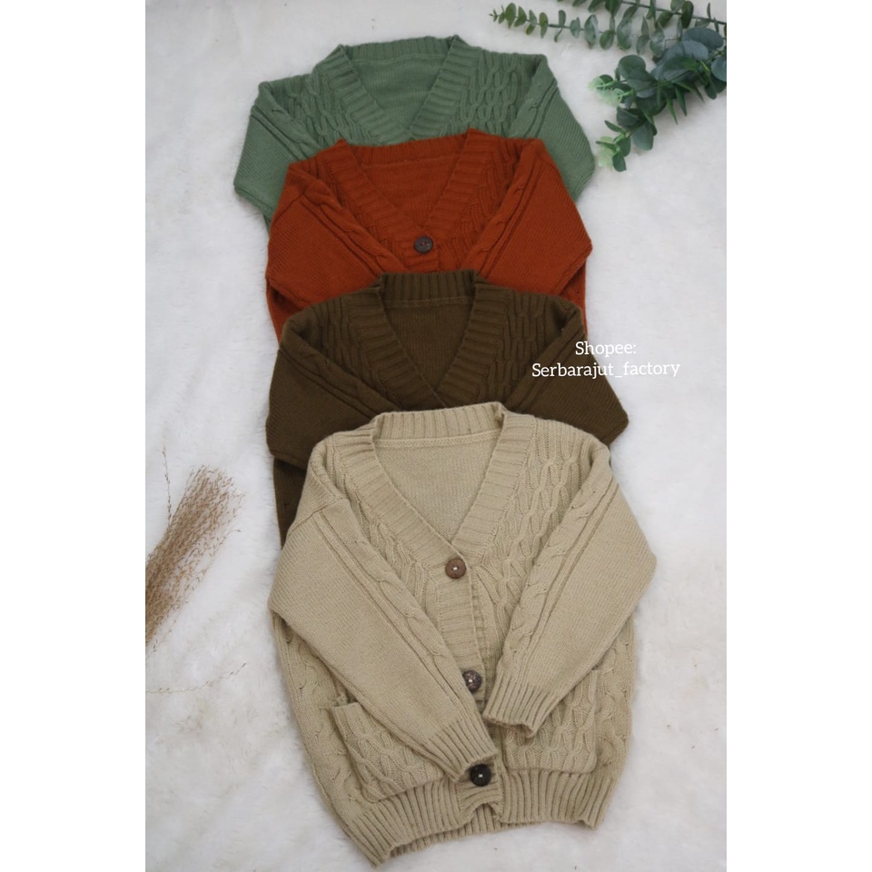 NARA Knitted Cardigan Anak &amp; Bayi