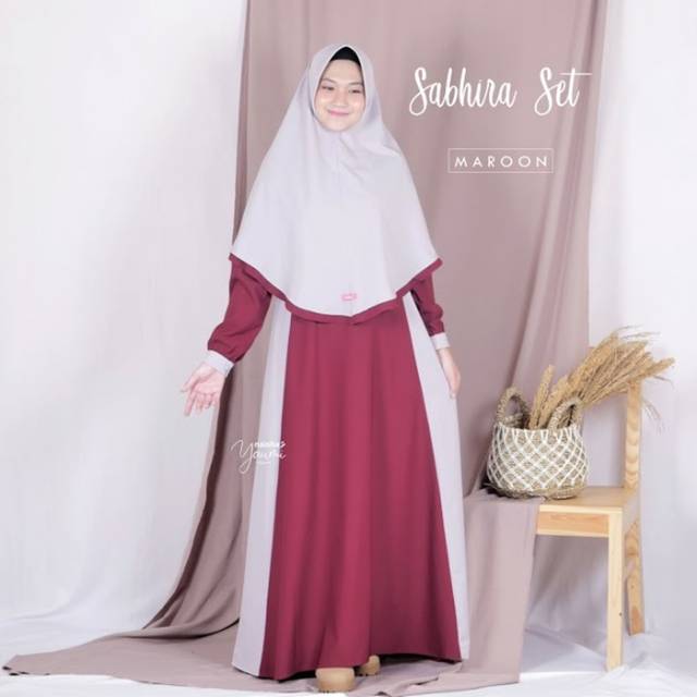 Naisha Hijrah - Gamis Set Sabhira