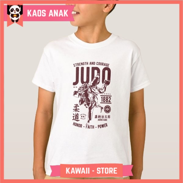 Kaos Baju Anak Jepang Judo Premium Quality