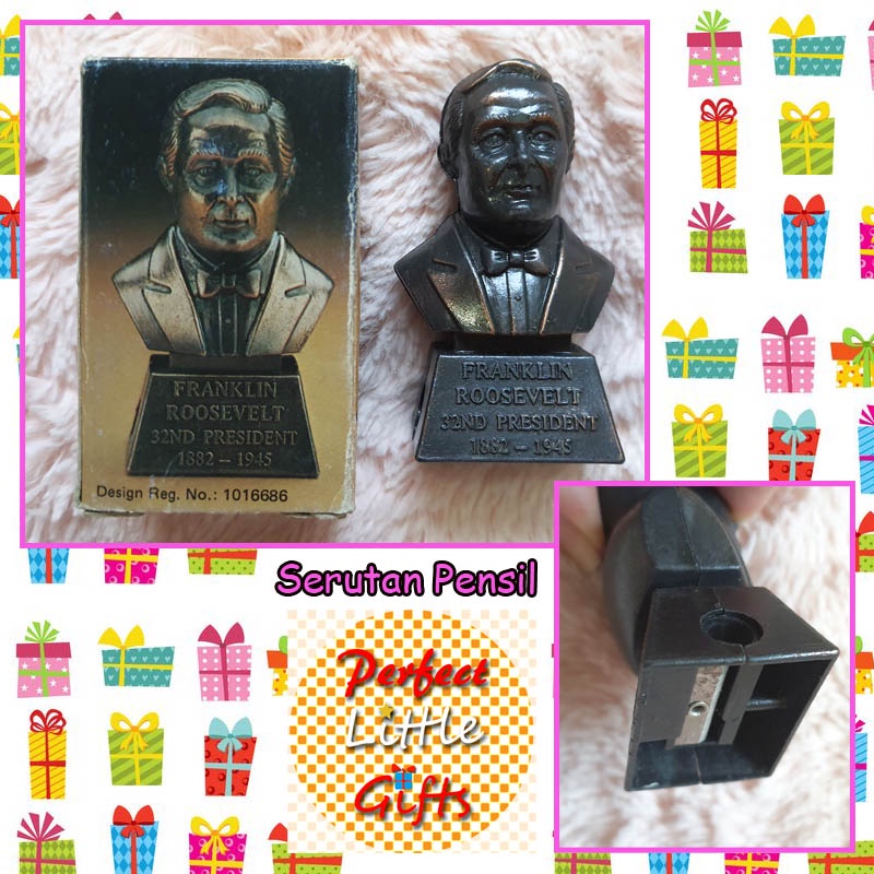 

Franklin Roosevelt Serutan Pensil