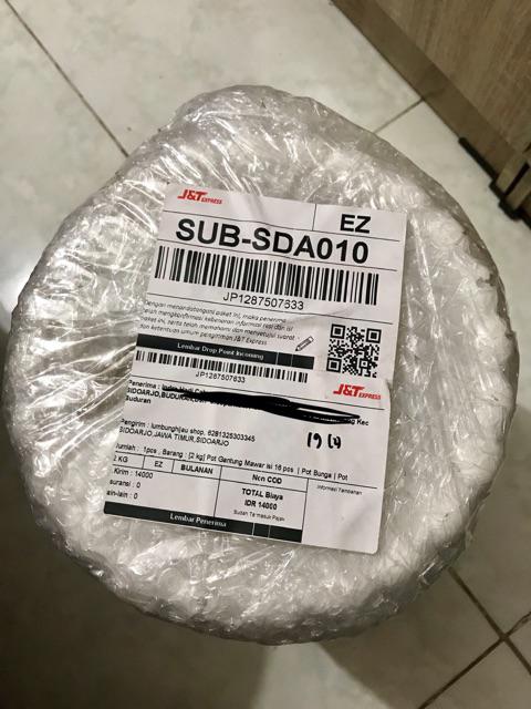 [2 Kg] Pot Gantung Mawar Isi 16 Pcs  | Pot Bunga | Pot Cantik | Pot Tanaman | Pot Gantung