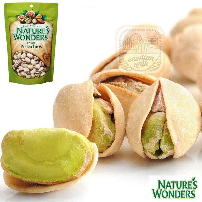 

Cemilan Unik - Natures Wonders Baked Pistachios 240g