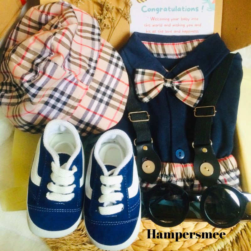 HAMPERS BAYI HAMPER BABY GIFT KADO LAHIRAN NEWBORN KADO BAYI LAKI LAKI MURAH PREMIUM HADIAH KELAHIRAN BAYI COWO SETELAN BAJU BAYI