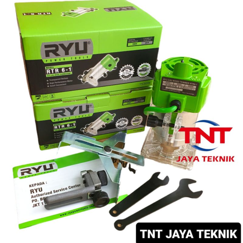 MESIN TRIMMER ROUTER PROFIL KAYU RYU RTR 6 - 1 / TRIMMER KAYU RYU RTR6-1 / MESIN PROFIL