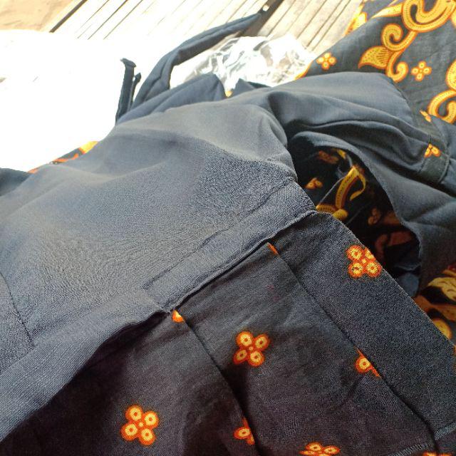 Maura Couple Sania Ruffle Batik Couple
