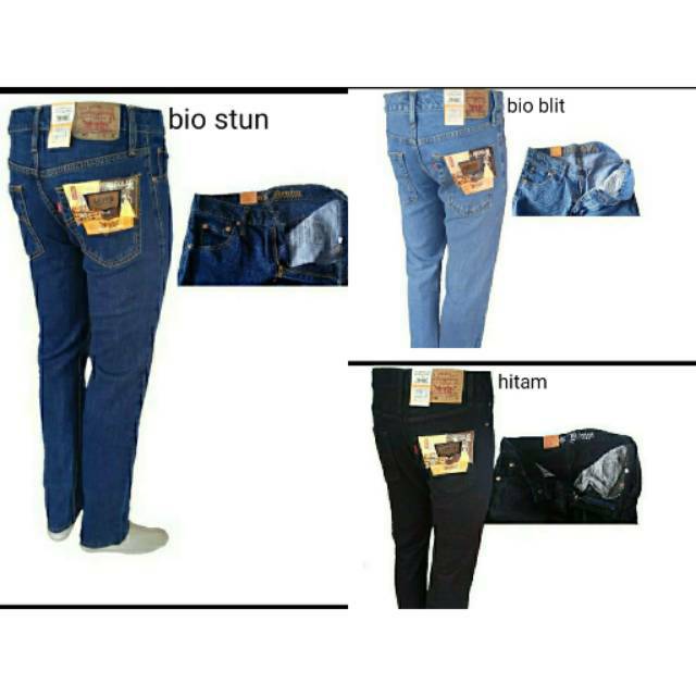 CELANA JEANS PANJANG STANDAR PRIA / CELANA REGULER PRIA CELANA JEANS PRIA