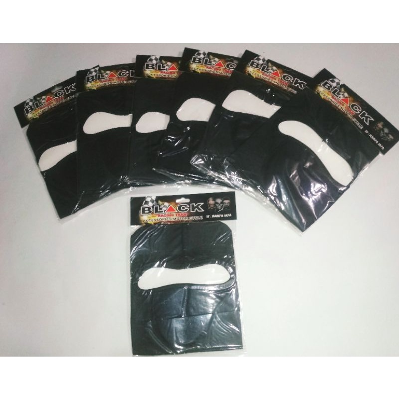 MASKER TERBARU NINJA/ MASKER BALACLAVA /TOPENG HITAM POLOS PRIA PEMOTOR