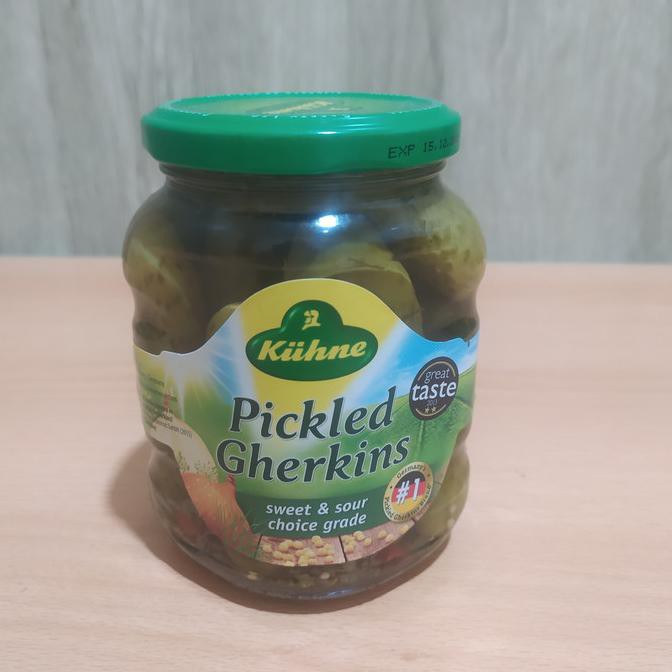 

Kuhne Pickled Gherkins 330grm