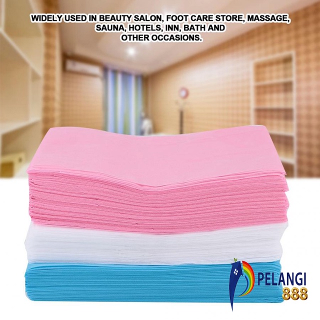 Disposable Bed Sheet Alas Sprei Hotel Rumah Sakit Salon Klinik Blue | Disposable Bed Sheet | Alas Bed Facial Massage | Sprei Hotel | Sprei Rumah Sakit | Salon | Klinik