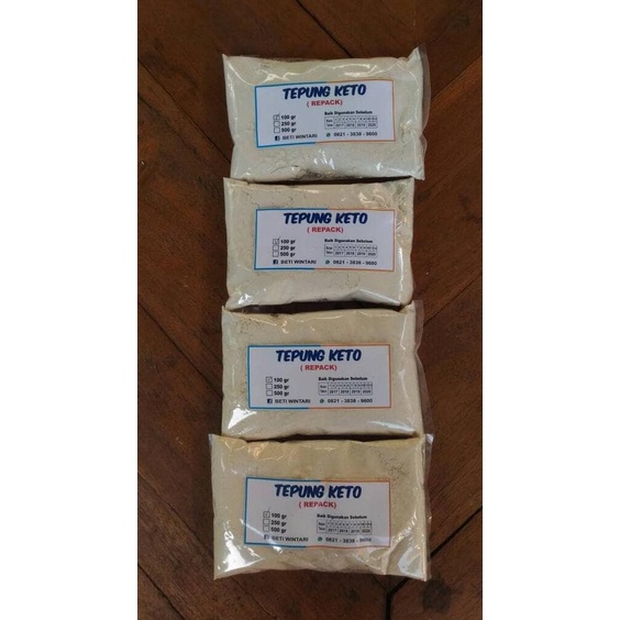 

[[COD]] Tepung Keto 100gr TERPERCAYA Kode 1088