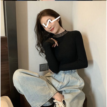 XIAOZHAINV Sweater Wanita Korean Style Lengan Panjang 997