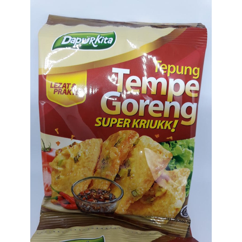 

Dapurkita Tepung Tempe Goreng KRIUK 35 gram
