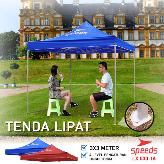 Tenda Lipat 3x3 M Tenda Bazar Pameran Tenda Jualan Otomatis 030-1