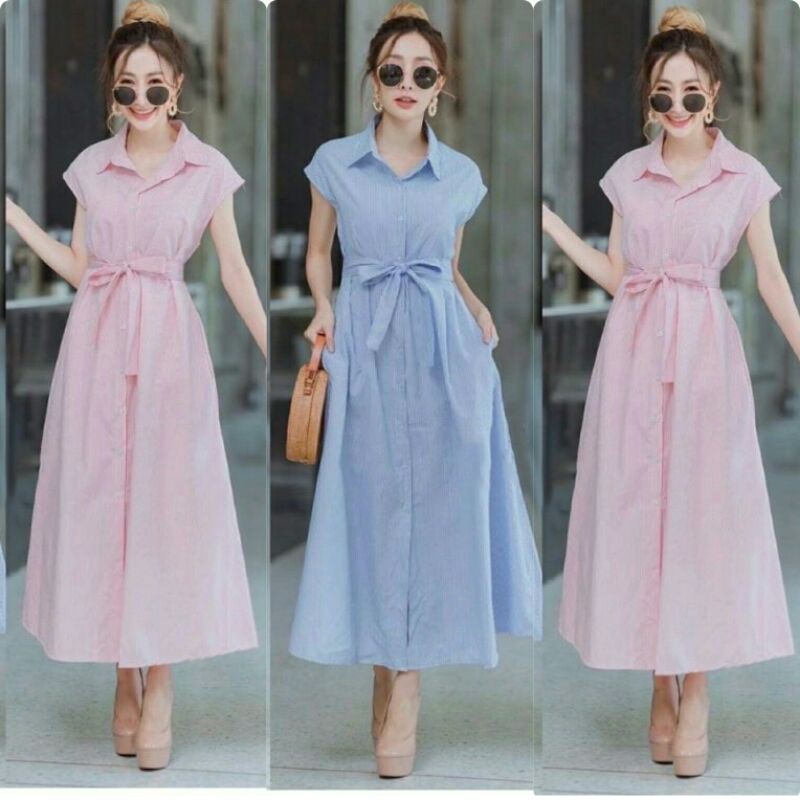 GAMIS SALUR ALESYA BAHAN KATUN JEPANG