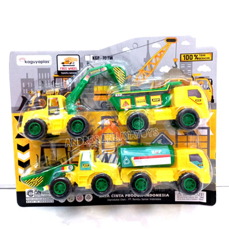 Mainan Truck isi 4 pcs KGP 70FW