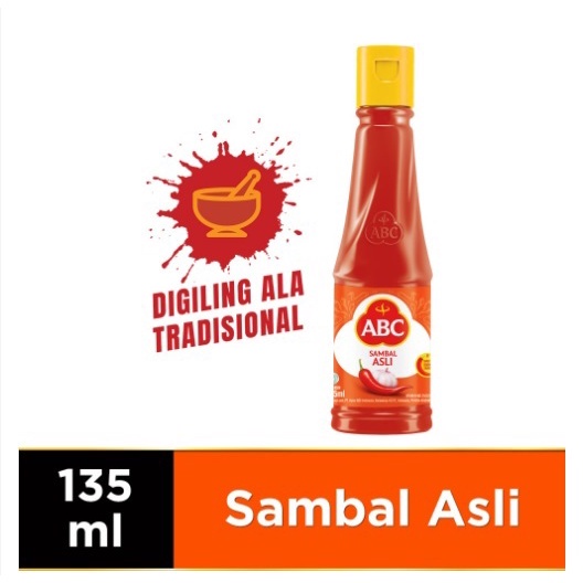 

ABC SAMBAL ASLI BOTOL PLASTIK 135 ML