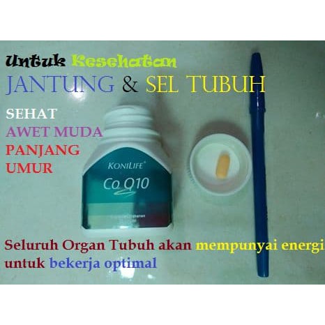 DISKON -  Koenzim Coenzyme Co-Q10 KONILIFE CoQ10