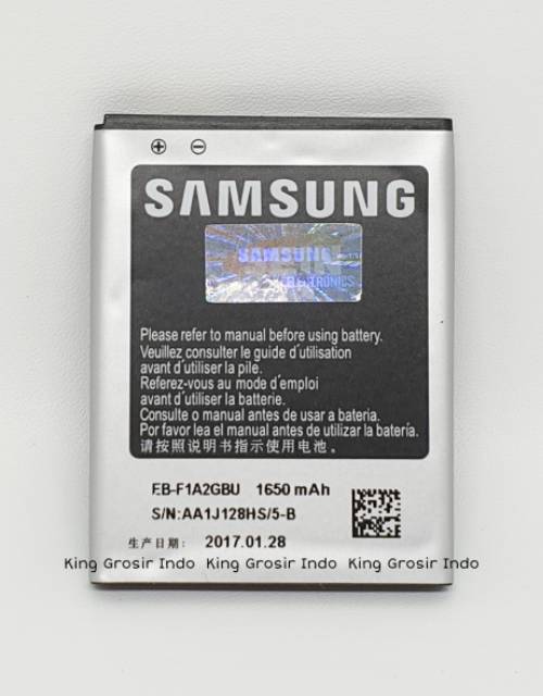 dc88 - Baterai Samsung Galaxy S2 I9100 Original 100% Battery Batre