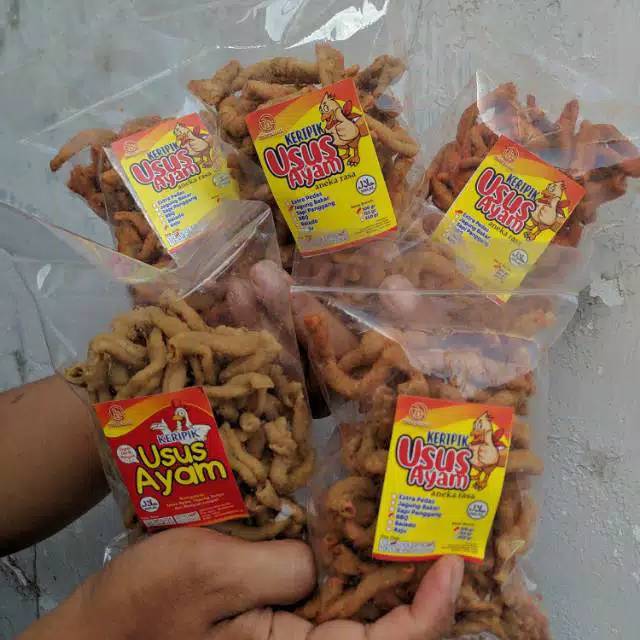 

Kripik usus enak banyak varian 250 gr