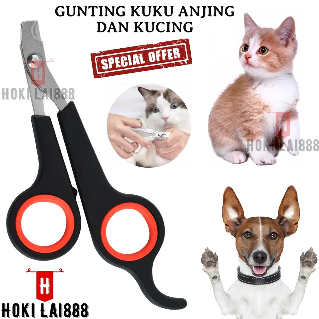 [HKL] Gunting Kuku Anjing Dan Kucing / Perawatan Kuku Hewan / Gunting Kuku Pet / Gunting Kuku Hewan