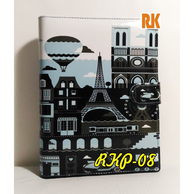 

BD--80 Binder KULIT SINTETIS 26 Ring Paris (RKP-08)