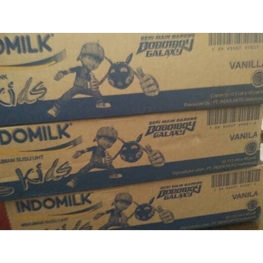 

Susu Indomilk Kids Vanila isi 115ml x 40,All Varian - Coklat