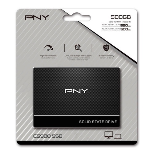 SSD 500 GB PNY SATA III 6GB/s 2,5&quot; 500GB original resmi