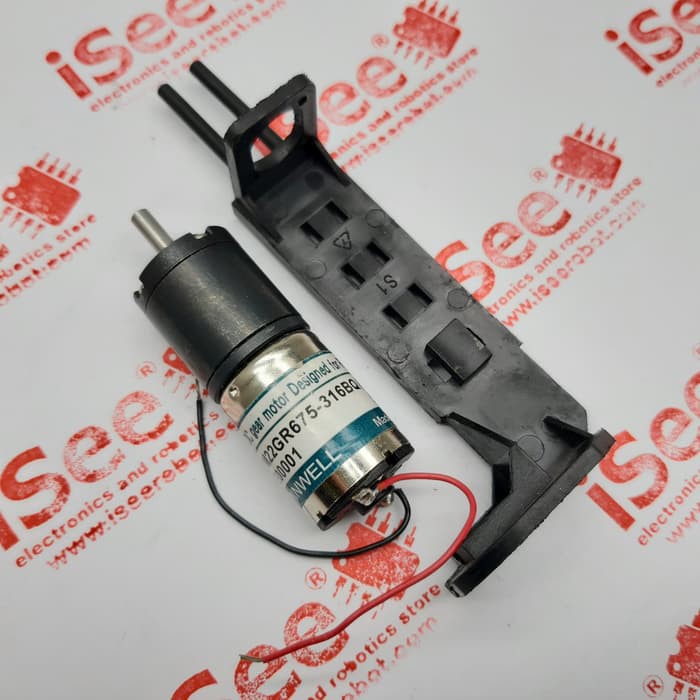 Motor DC Gear Motor SYNNWELL 6V 25Rpm shaft 4mm Made In Taiwan