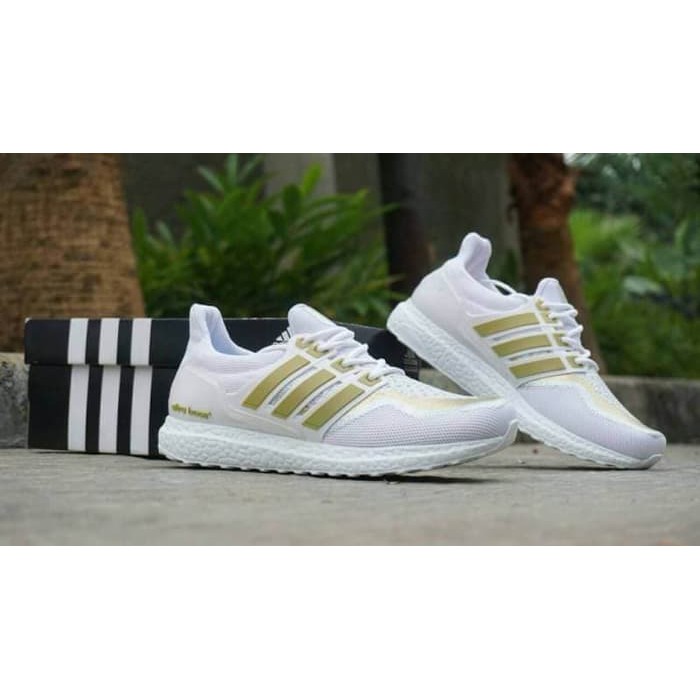 ultra boost white gold