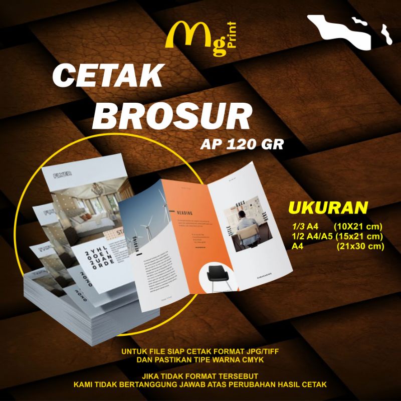 

BROSUR KILAT langsung jadi