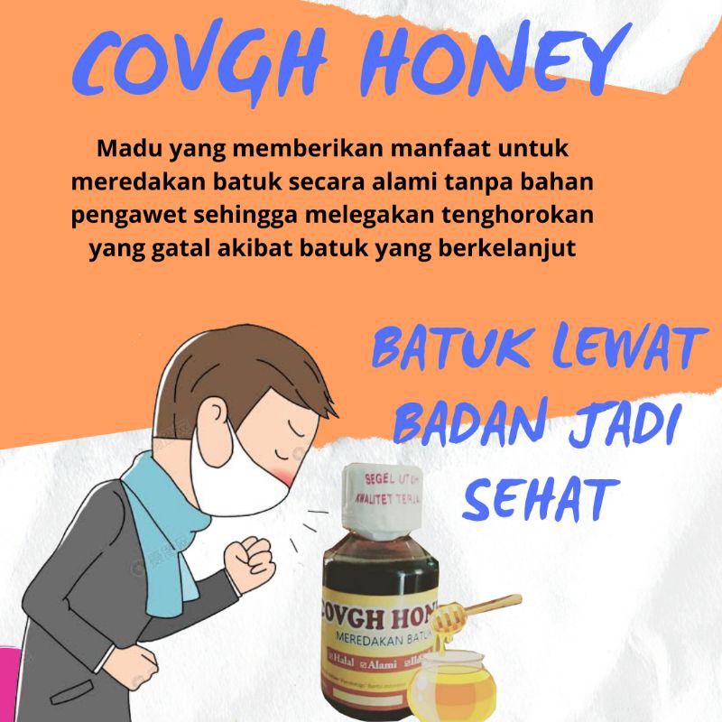 

Madu Batuk/Covgh Honey/Obat Batuk/Herbal Batuk