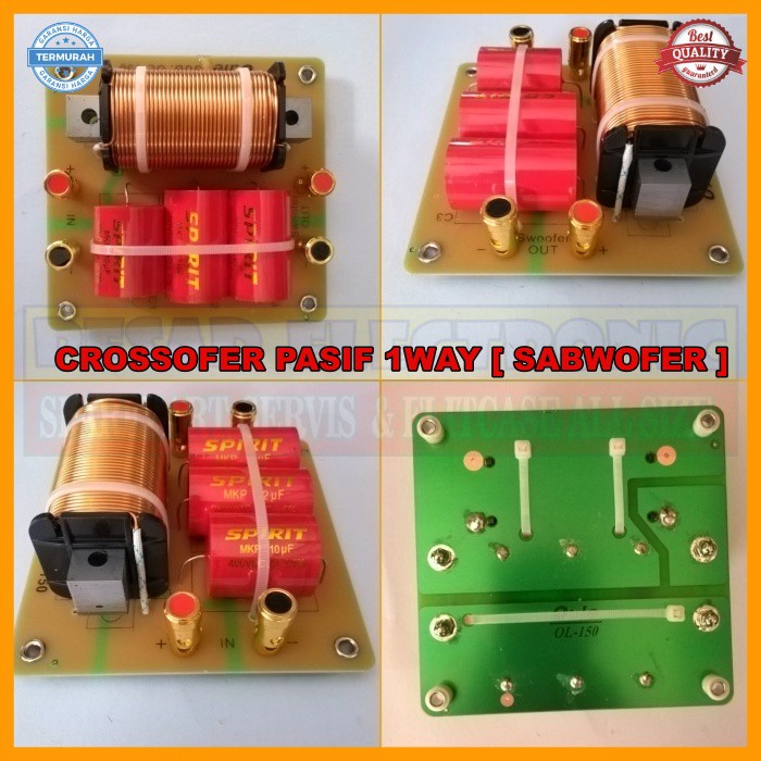 Crossover Pasif OL150 1Way (SUB)