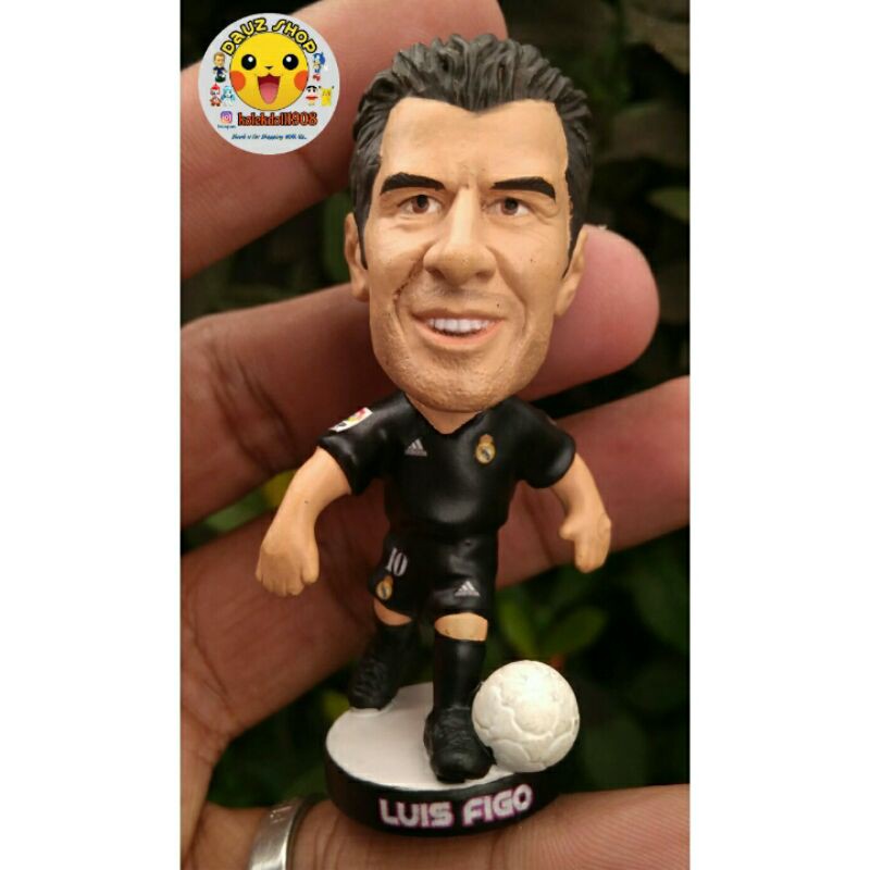 Figure Repaint Luis Figo Real Madrid Away Centenary (7cm)
