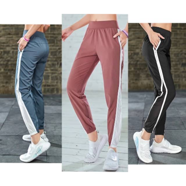 KSA celana  sport jogger  mesh legging olahraga  senam 