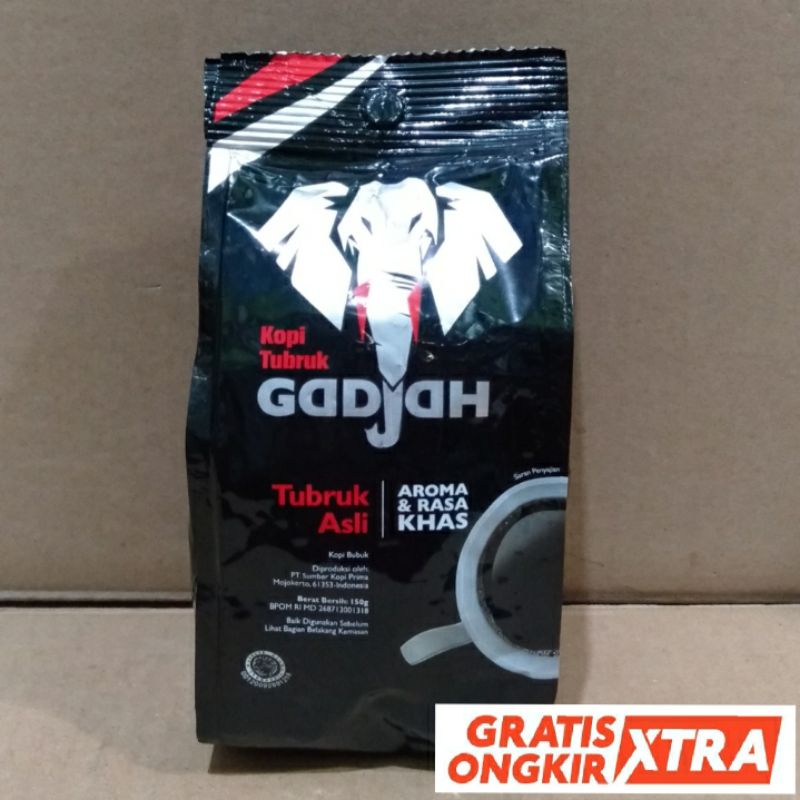 

GADJAH KOPI TUBRUK ASLI 150GR