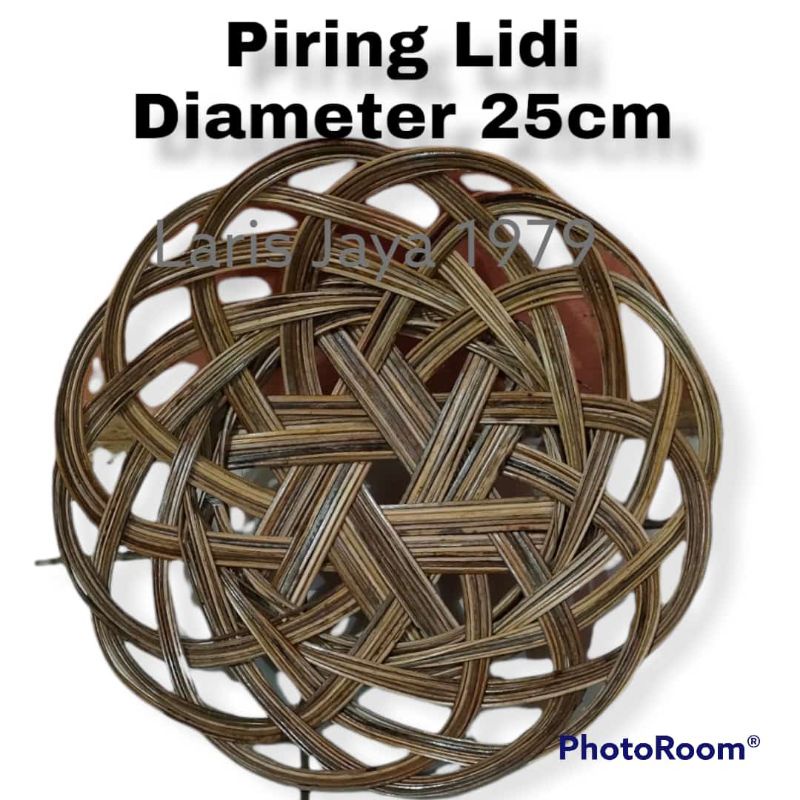 piring lidi diameter 25cm