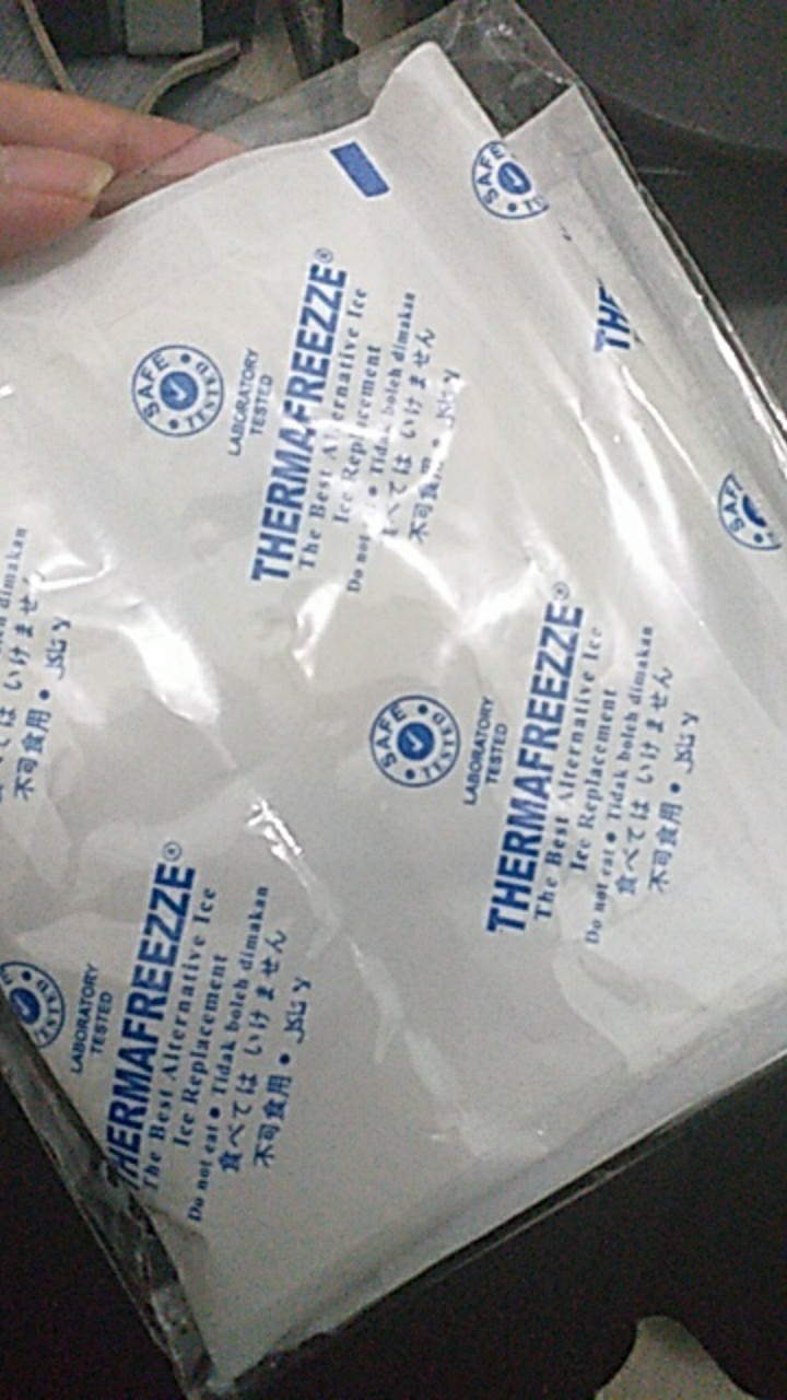 Thermafreeze Lembaran Pendingin Pengganti Ice Gel Es Batu Dry Ice Asi Makanan Obat Thermafreezze