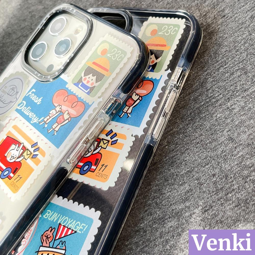 iPhone 13 Pro Max iPhone Case Silicone Soft Case Clear Case Large Hole Camera Protective Ring Shockproof Stamp Stamp Collection Cartoon Cute Style For iPhone 13 Pro Max iPhone 12 Pro Max iPhone 11 Pro Max iPhone 7 Plus iPhone XR XS MAX 7 XR Max Pro 11