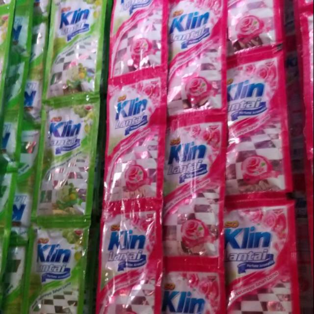 Soklin lantai 1 renceng isi 12 sachet