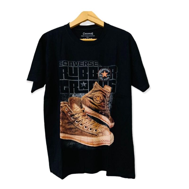 KAOS TSHIRT DISTRO SEPATU PRIA WANITA KEREN MURAH KATUN COMBED