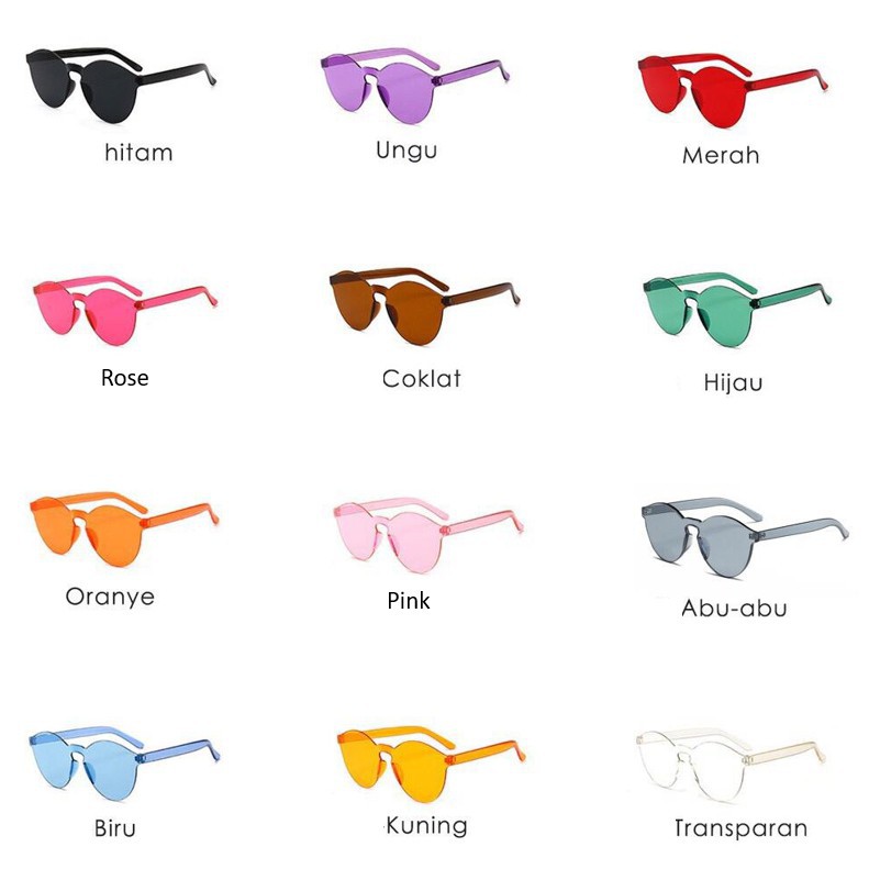 AGG-157 Kacamata Transparan / Kacamata Korea / Kaca mata wanita /