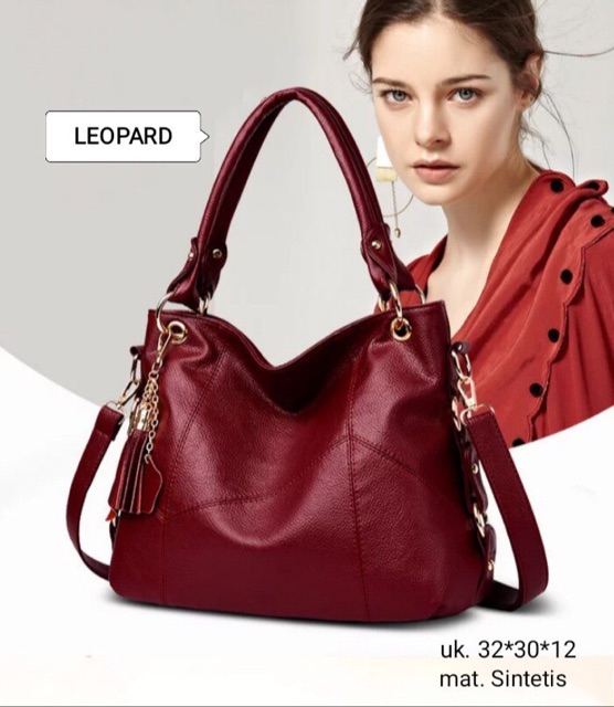 Tas Handbag Kulit HOBO IBU MAMAH 2020 Free tali selempang /tas selempang handbag clashback