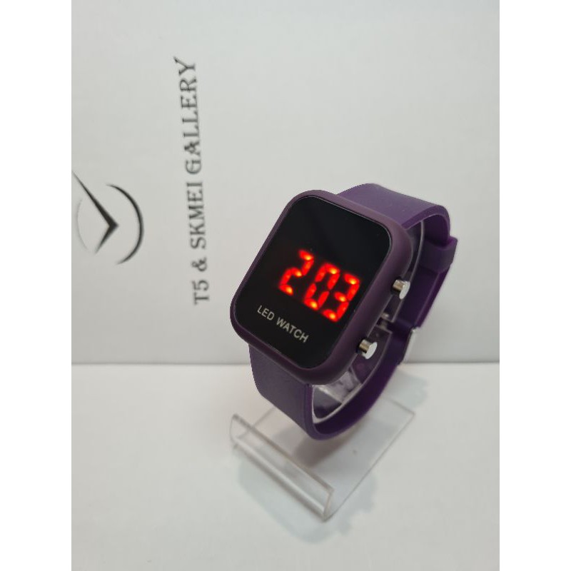 Jam Led watch 1271 original free gift box