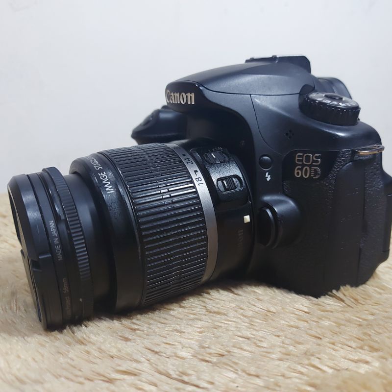 Kamera Canon 60D lensa Kit 18-55mm (murah dan bekas)